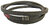 Indesit drive belt 3L510x1295 C00104497