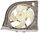 Samsung fridge condenser fan DA97-17321G