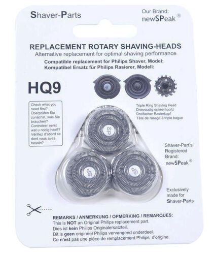 Philips shaver blades HQ9 3pcs (alt)