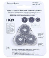Philips shaver blades HQ9 3pcs (alt)
