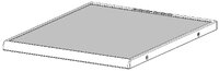 Zanussi cooker glass top 3428371607