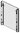 Upo oven door outer glass 687862