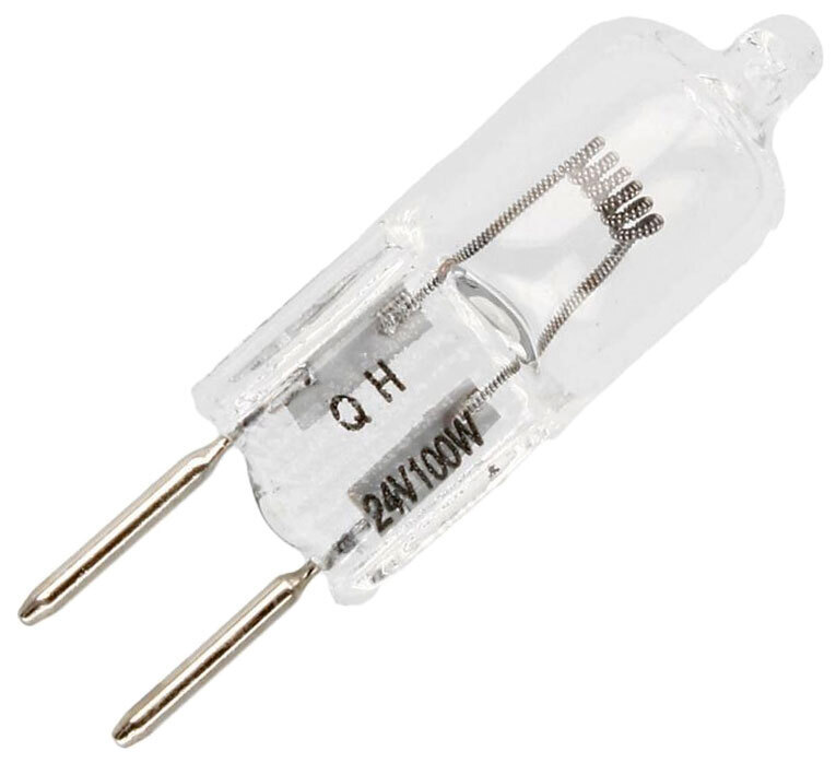 Halogen lamp 24V / 100W, GY6,35