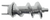 Kenwood meat grinder feeder screw AT281
