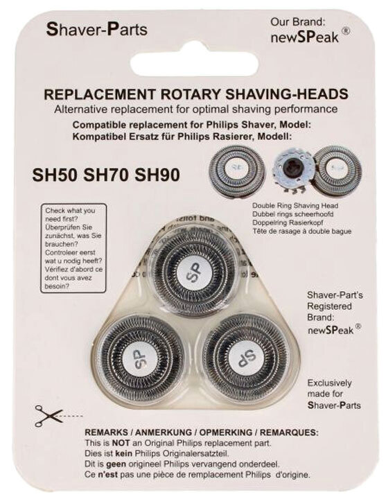 Philips partakoneen terät SH50/SH70/SH90 (tarvike)