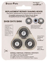 Philips shaver heads SH50/SH70/SH90 (alt)