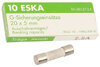 Keraaminen putkisulake 2,5A 20x5mm, 10kpl