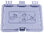 LG washing machine filter front flap, black MBL65547948