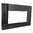 AEG microwave oven door front panel