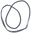 Bosch Siemens oven door seal X321308