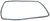 Bosch Siemens oven door seal X321308