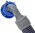 Electrolux Aquastop inlet hose 150cm Q666660