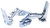 Liebherr / Miele refrigerator hinge set