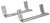 Beko fridge handles C00895809