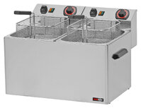 Redfox deep fryer 2x8L 2x3kW 230V FE77E