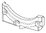 Beko / Grundig washing machine lower counterweight 2831721100