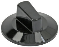 EGO knob black 50mm 6x4,6mm