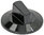 EGO knob black 50mm 6x4,6mm