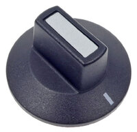 EGO knob black 50mm 6x4,6mm 00.00524.083
