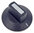 EGO knob black 50mm 6x4,6mm 00.00524.083