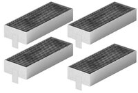Bosch Siemens cooker active carbon filters 4 pcs (alt)