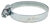 Hose clamp 32-50mm, inox