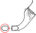 LG drying washing machine air duct seal 4036FR4043K