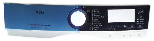 AEG washing machine front panel