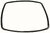 Gorenje / Hisense oven hatch seal M21601