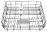 Upo dishwasher bottom basket 365997
