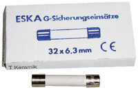 Keraaminen putkisulake 6,3x32mm T1A 500V 10kpl