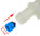 Magneettiventtiilin virtausrajoitin 1l/min 8mm