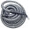 Central vacuum cleaner hose 10m