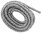 Central vacuum cleaner plain hose 38mm, 20m grey