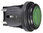 Power switch round green IP65, 16A 250V 25mm