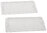 Faber cooker hood lamp covers 2pcs 133.0599.410