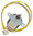 Toshiba indoor unit swing motor 43T21478