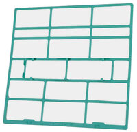 Midea sisäyksikön suodatin 288x300mm 12100204000522