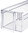 Vestel Electrolux fridge bottom door shelf 42145671