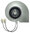 Vallox air handling machine fan motor 8300100511 with housing