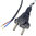 Imurin virtajohto 10m 2x0,75mm2 litteä 58914