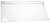 Beko freezer bottom drawer front C00915904