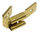 Lattaliitinjakaja 1 x naaras - 2 x uros, 6,3mm messinki MX-19043-0010