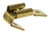Lattaliitinjakaja 1 x naaras - 2 x uros, 6,3mm messinki MX-19043-0010