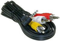 AV-kaapeli CVBS 3,5mm - 3x RCA 150cm 3311487