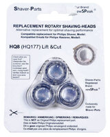 Philips partakoneen terät lift&cut (tarvike) X707655
