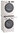 LG DK2W washing machine Stacking Kit white AGF30609870