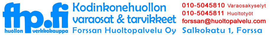 Forssan Huoltopalvelu: Kodinkoneiden varaosat